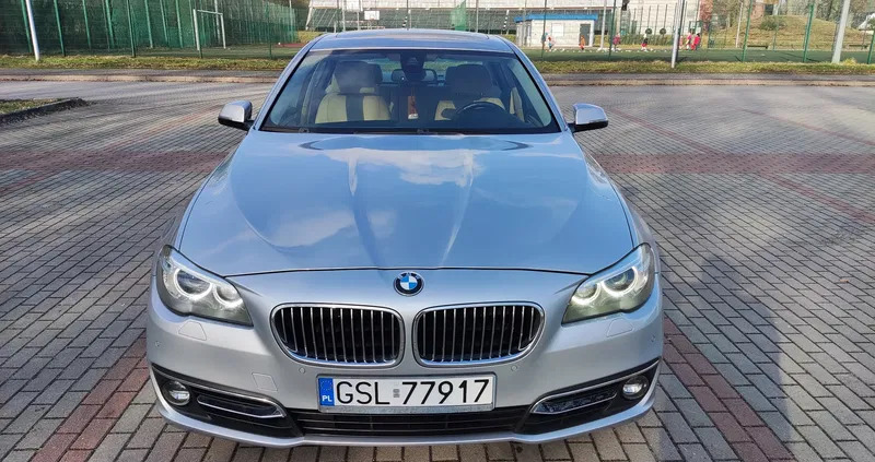 bmw pomorskie BMW Seria 5 cena 94000 przebieg: 114307, rok produkcji 2015 z Słupsk